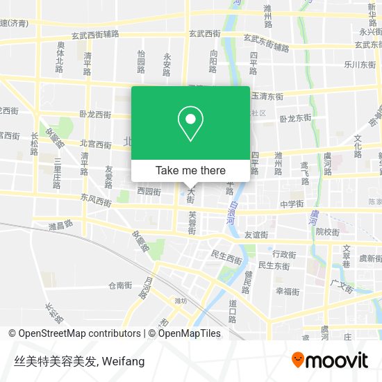 丝美特美容美发 map
