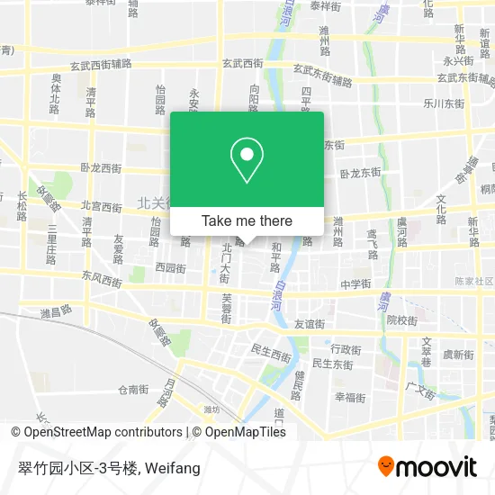 翠竹园小区-3号楼 map