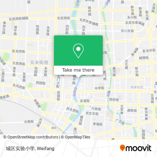 城区实验小学 map