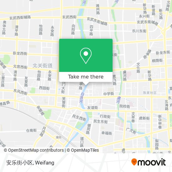 安乐街小区 map