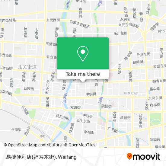 易捷便利店(福寿东街) map