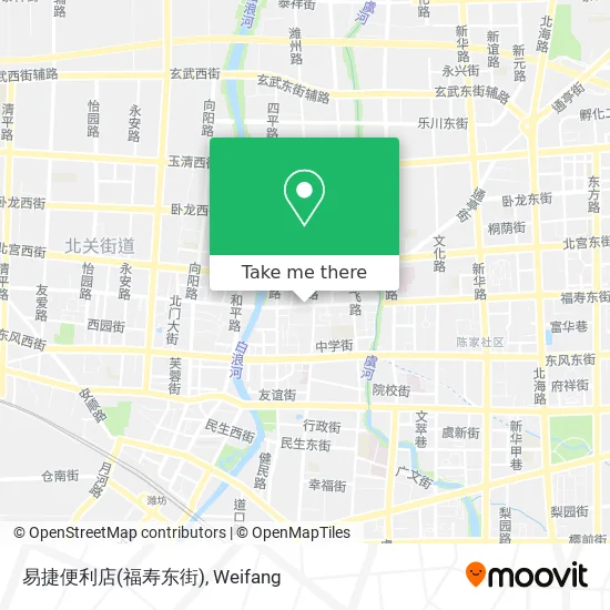 易捷便利店(福寿东街) map