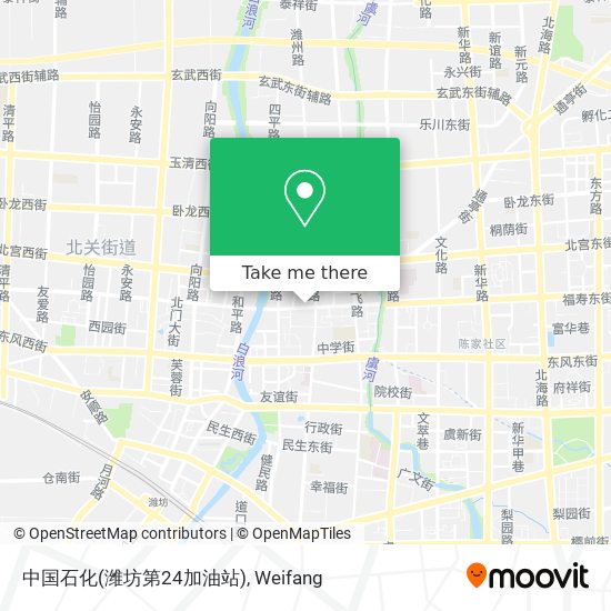 中国石化(潍坊第24加油站) map