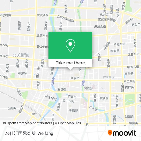 名仕汇国际会所 map