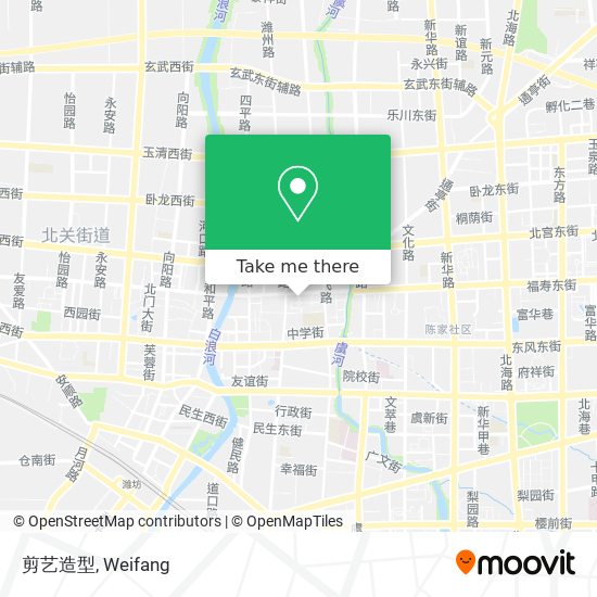 剪艺造型 map