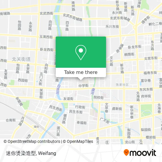 迷你烫染造型 map