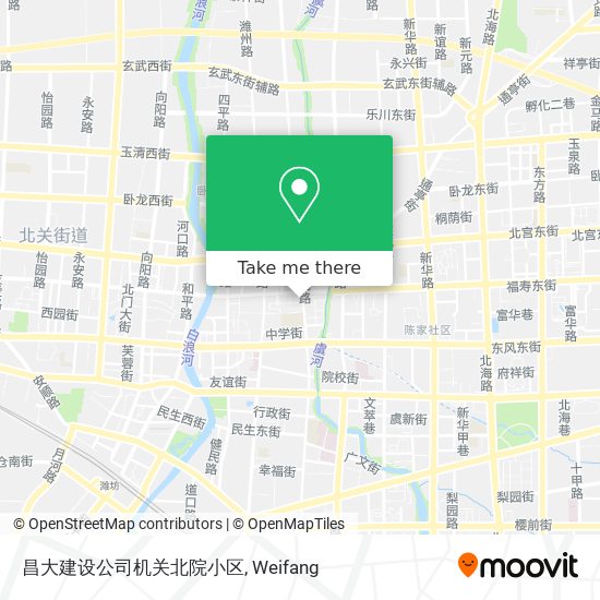 昌大建设公司机关北院小区 map