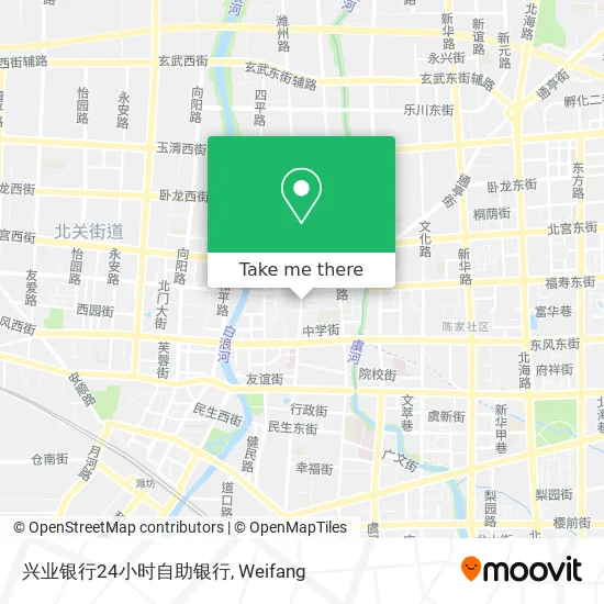 兴业银行24小时自助银行 map