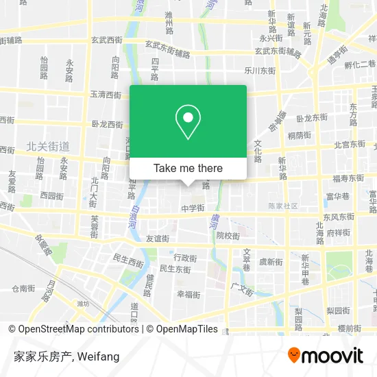 家家乐房产 map