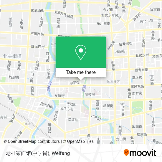 老杜家面馆(中学街) map