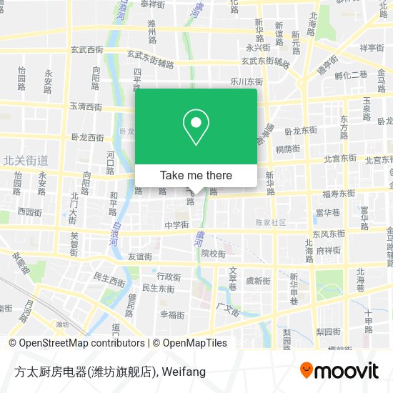 方太厨房电器(潍坊旗舰店) map