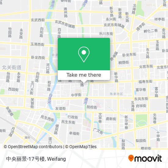 中央丽景-17号楼 map
