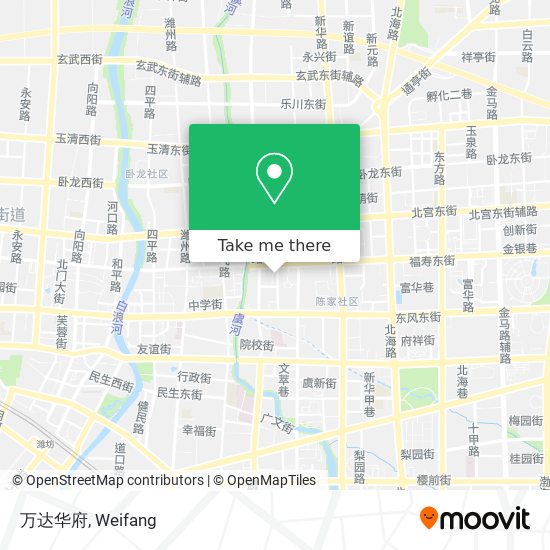 万达华府 map
