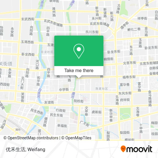 优禾生活 map