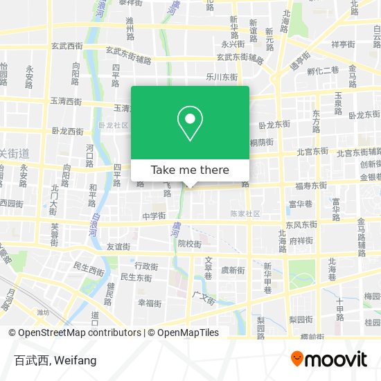 百武西 map