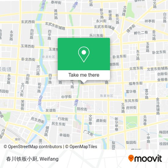 春川铁板小厨 map