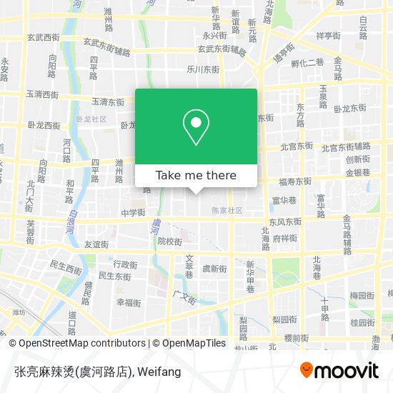 张亮麻辣烫(虞河路店) map