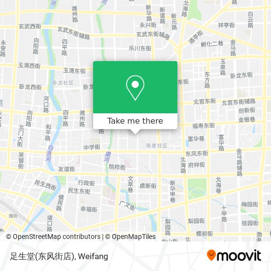 足生堂(东风街店) map