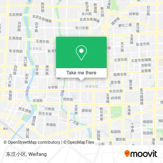东庄小区 map