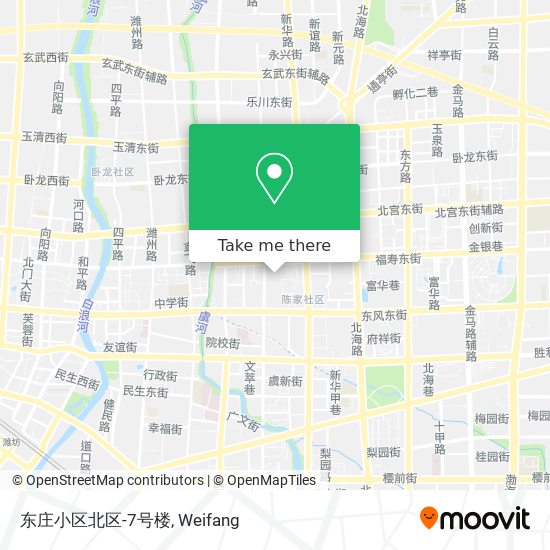 东庄小区北区-7号楼 map