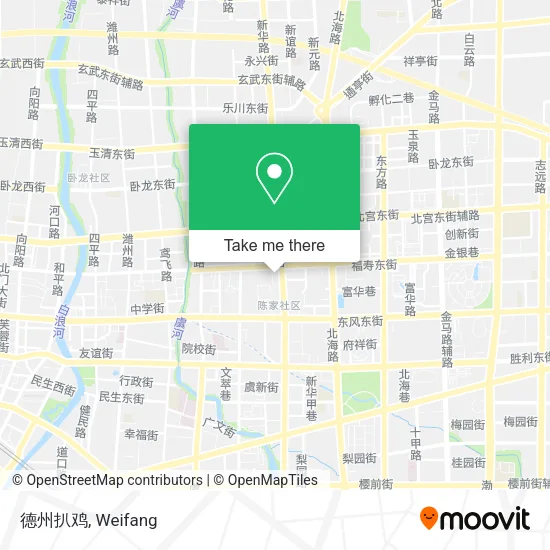 德州扒鸡 map