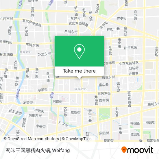蜀味三国黑猪肉火锅 map