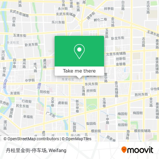 丹桂里金街-停车场 map