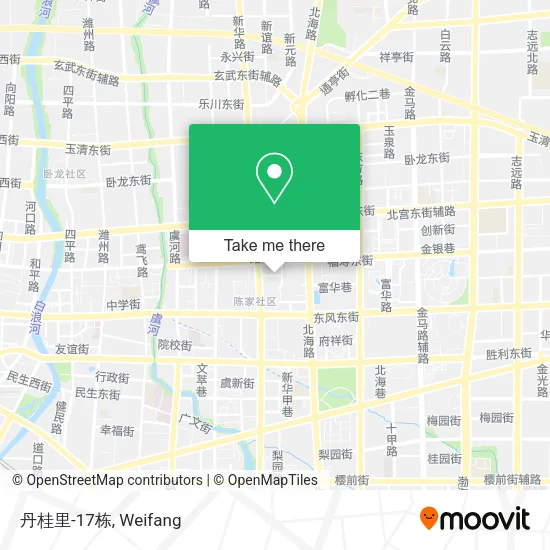 丹桂里-17栋 map