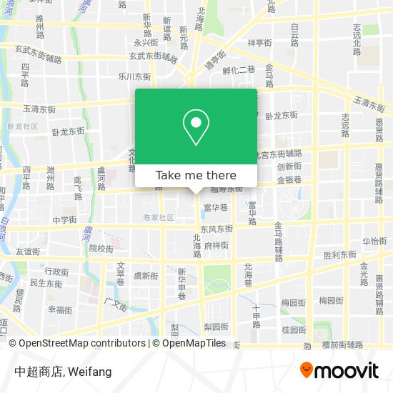 中超商店 map