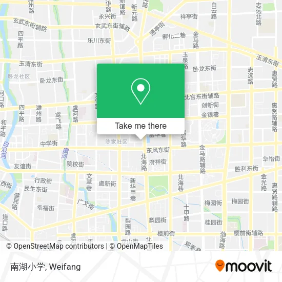 南湖小学 map
