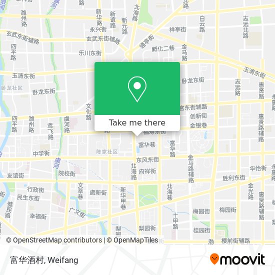 富华酒村 map