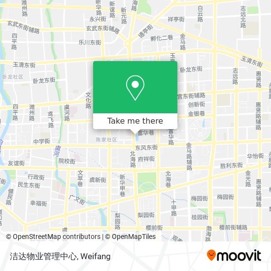洁达物业管理中心 map
