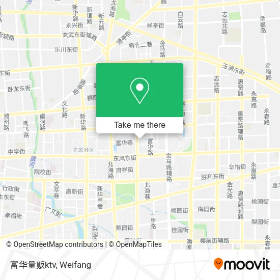富华量贩ktv map