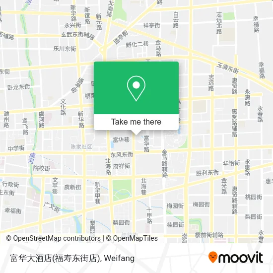 富华大酒店(福寿东街店) map