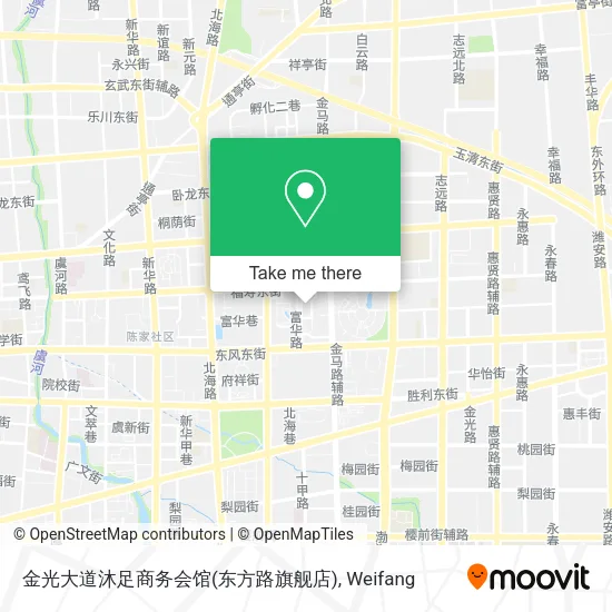 金光大道沐足商务会馆(东方路旗舰店) map