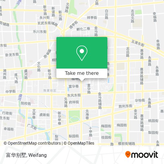 富华别墅 map