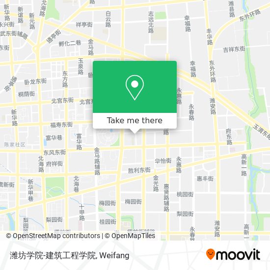 潍坊学院-建筑工程学院 map