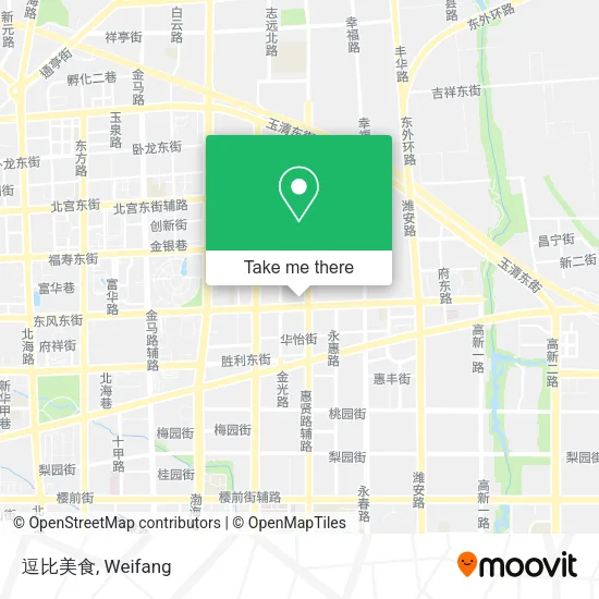 逗比美食 map