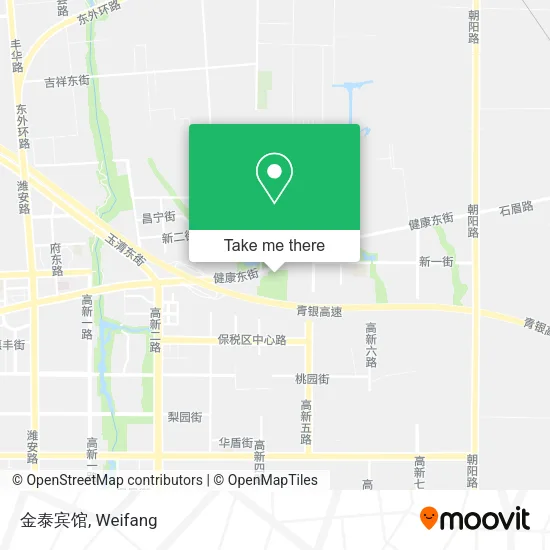 金泰宾馆 map