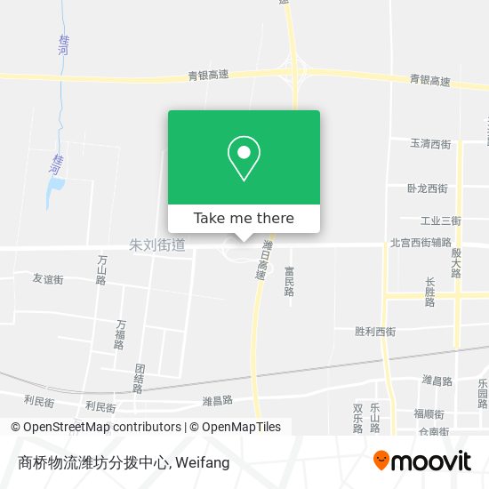 商桥物流潍坊分拨中心 map