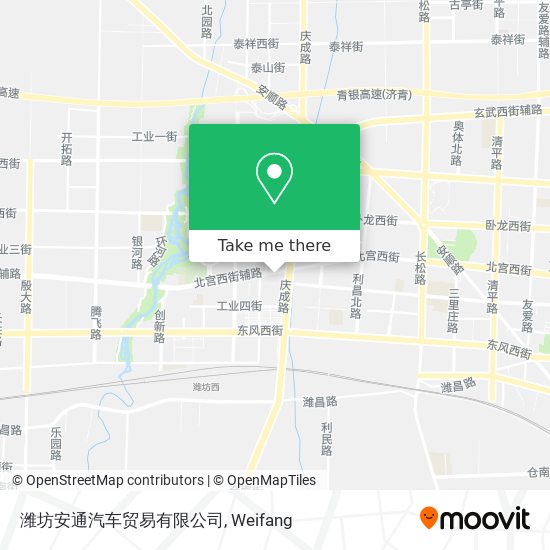 潍坊安通汽车贸易有限公司 map