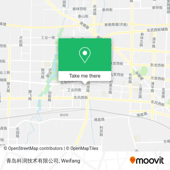 青岛科润技术有限公司 map