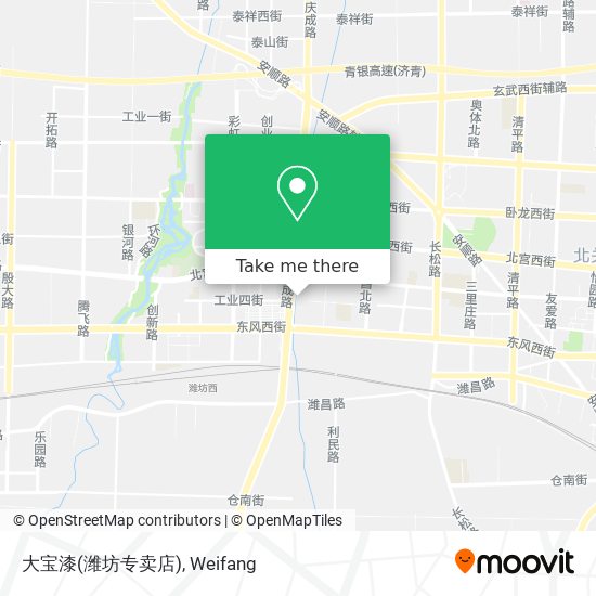 大宝漆(潍坊专卖店) map