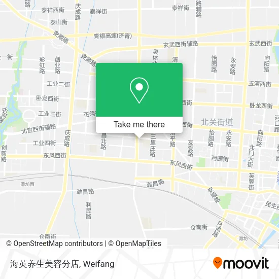 海英养生美容分店 map