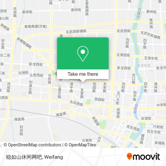 稳如山休闲网吧 map