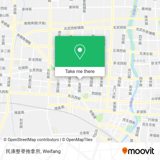 民康整脊推拿所 map
