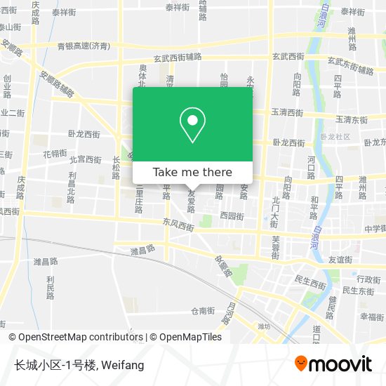 长城小区-1号楼 map