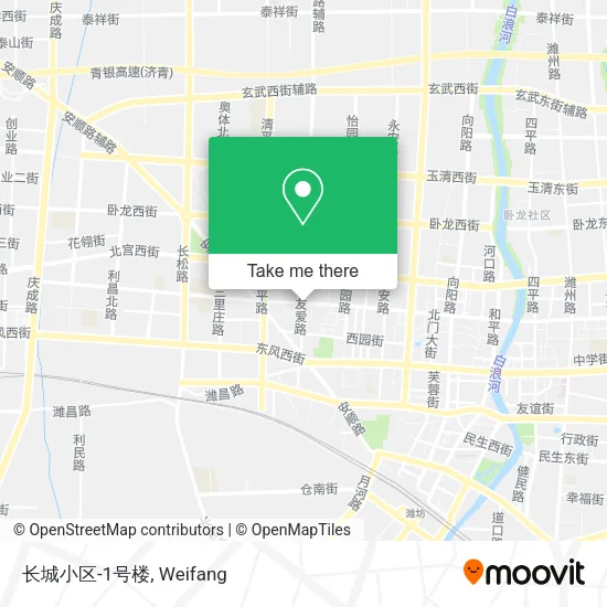长城小区-1号楼 map