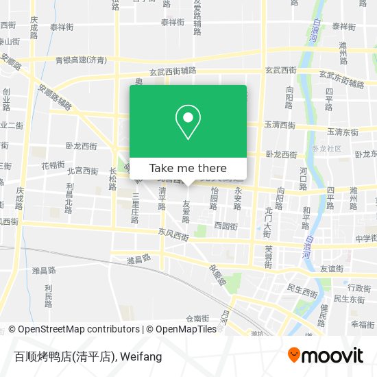 百顺烤鸭店(清平店) map