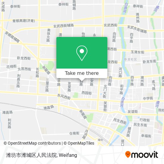 潍坊市潍城区人民法院 map